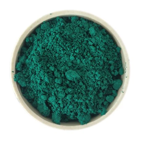 Keramikos rašalo pigmentai žalia