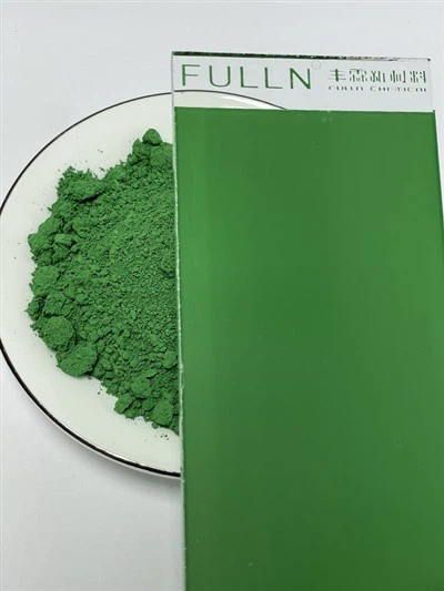 Stiklo spalvos Kobalto žalia